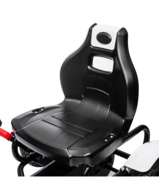 SEVORLEY Kids Go-Kart with Adjustable Seat, Ages 5-12