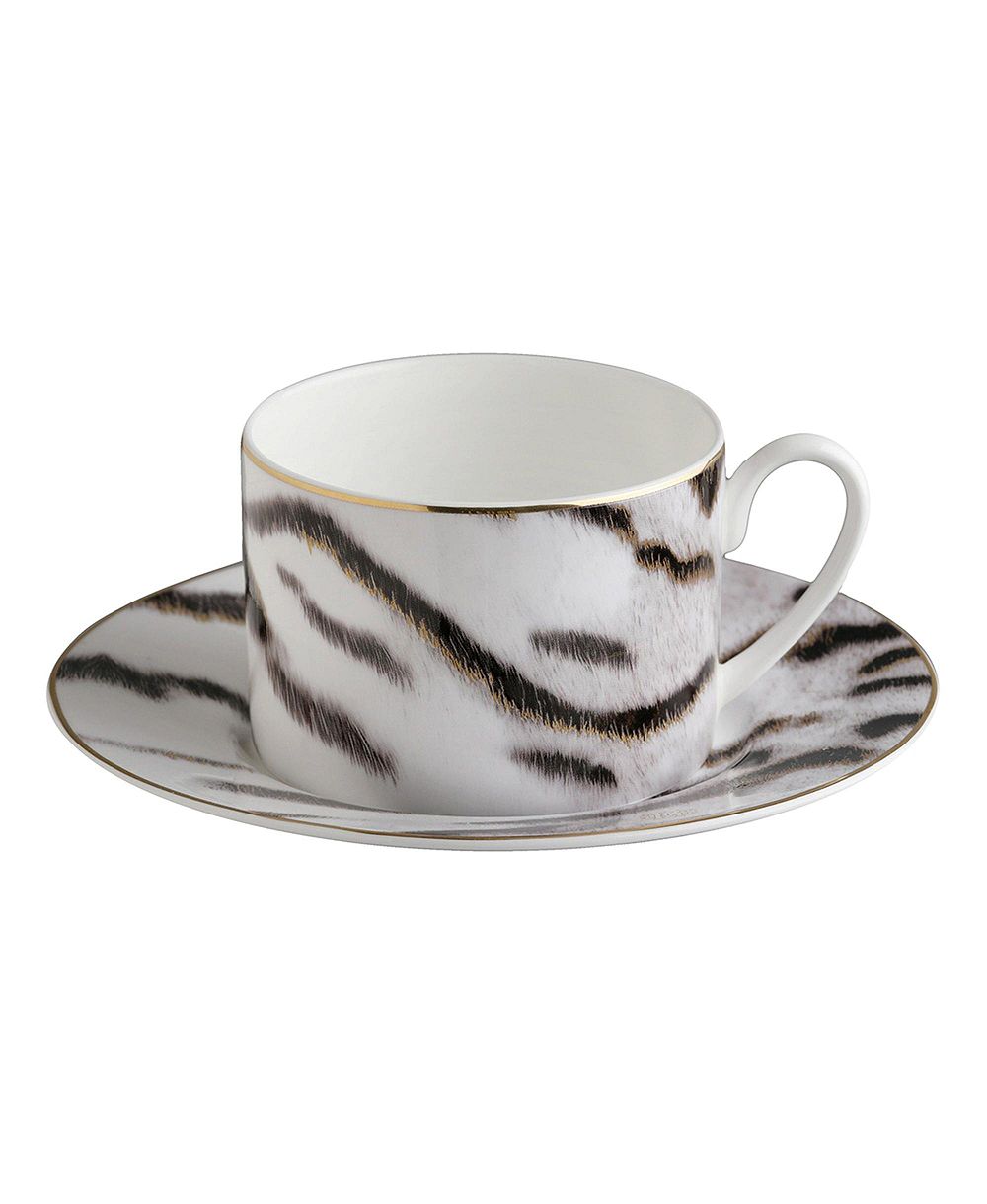 Roberto Cavalli чашка и блюдце для кофе