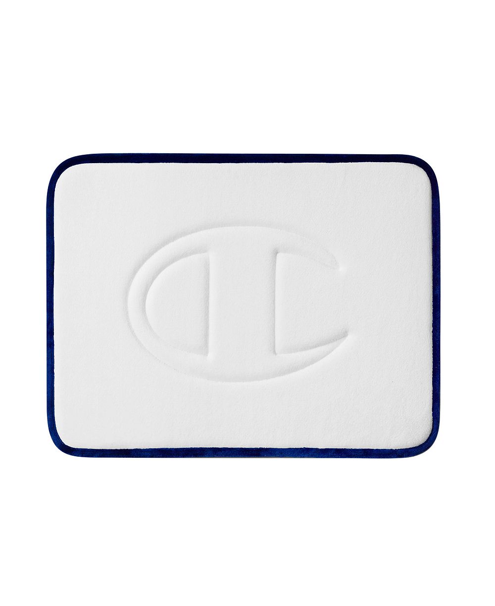 Champion Quilted Logo Memory Foam Bath Mat, 17" x 24"