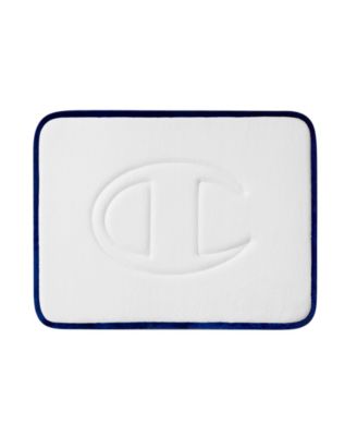 Champion Quilted Logo Memory Foam Bath Mat, 17" x 24"