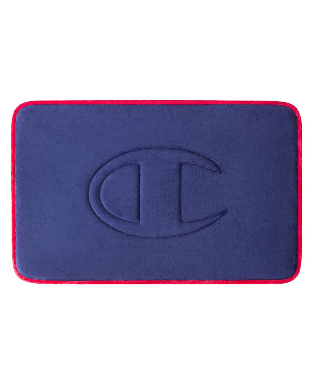 Champion Quilted Logo Memory Foam Bath Mat, 20" x 32"