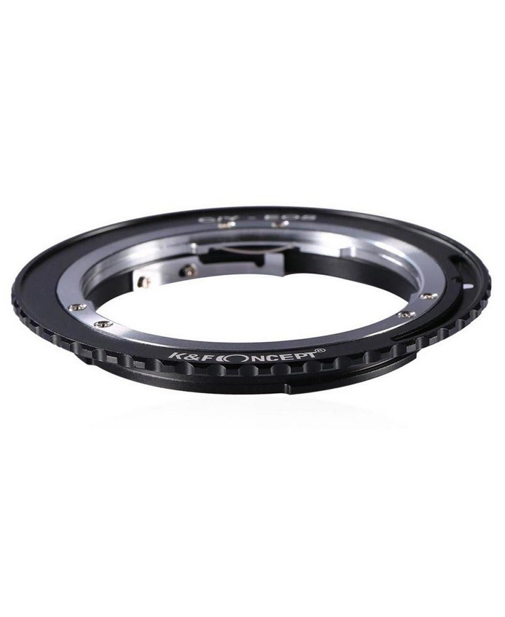 K&F Concept C/Y-EOS Infinity Focus Lens Adapter Mount for Contax Yashica/Canon EOS