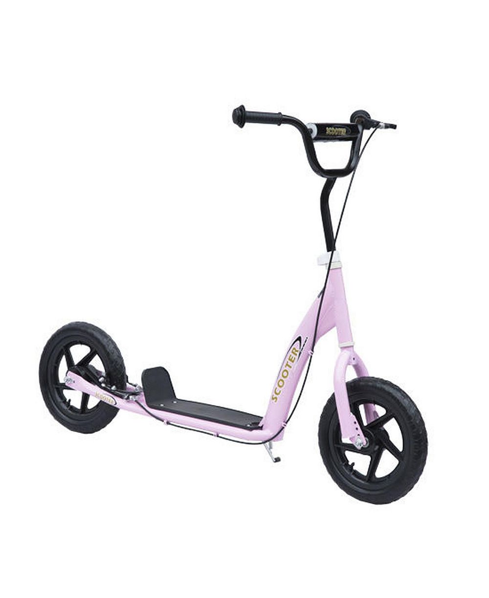 SEVORLEY Kids Adjustable Handlebar Steel Ride-On Scooter, Ages 5-12