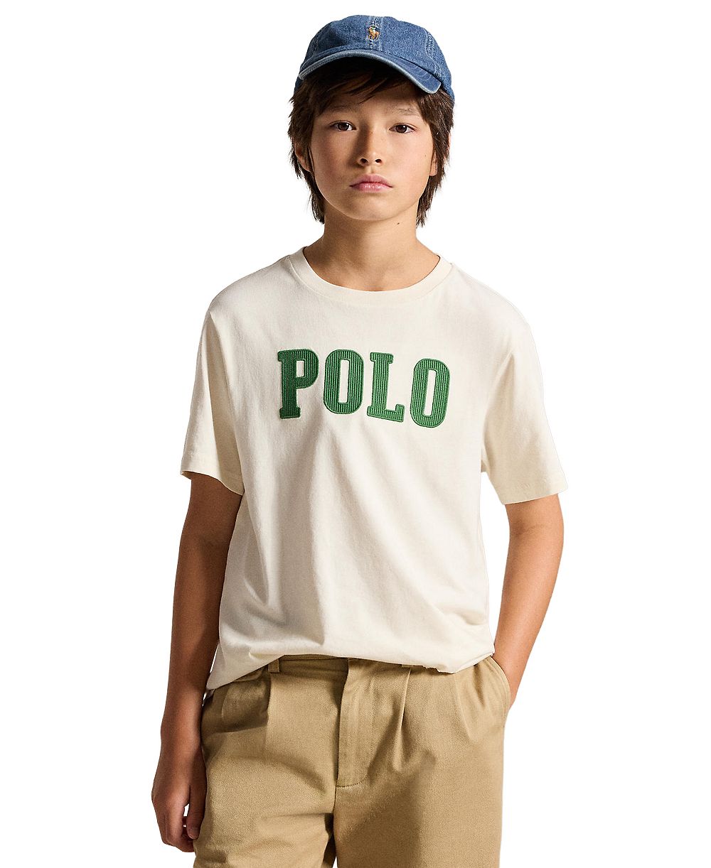 Polo Ralph Lauren Boys' 8-20 Logo Cotton Jersey T-Shirt