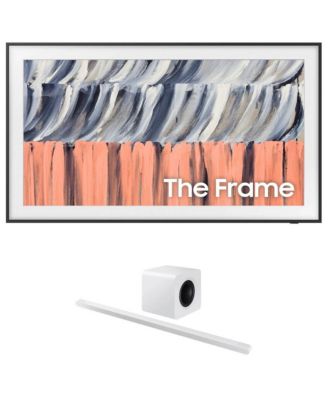 Samsung QN55LS03HE 55" QLED 4K Smart TV with HW-S801D Soundbar and Subwoofer