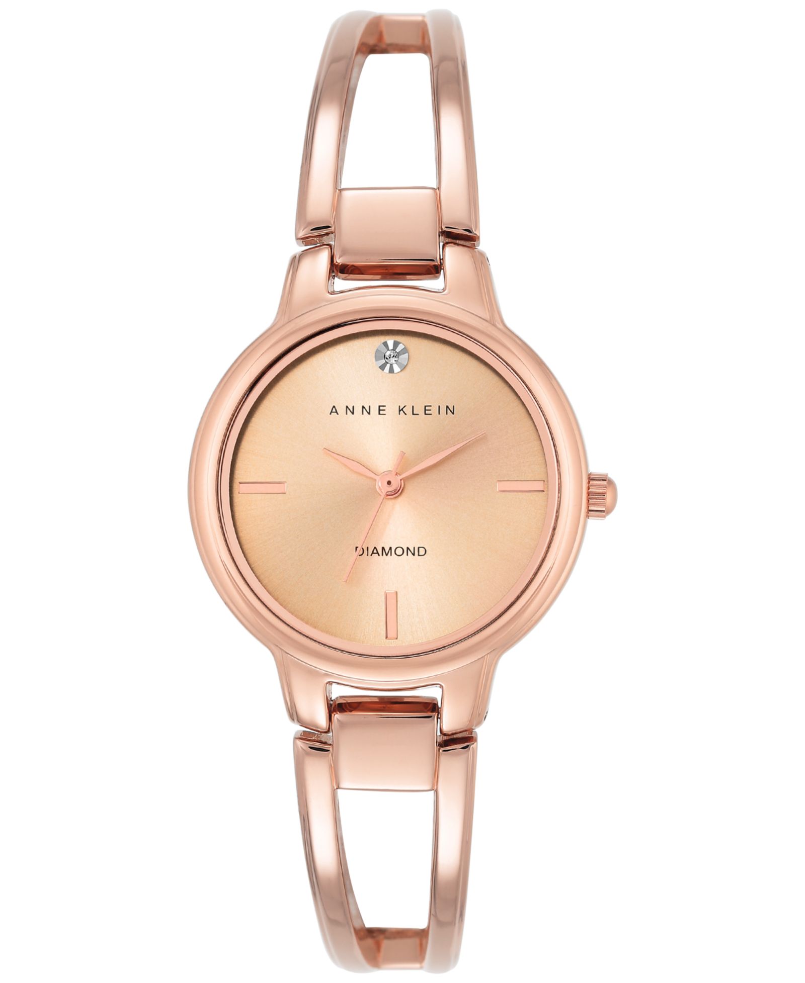 Anne Klein Женские наручные часы Rose Gold-Tone Stainless Steel Bracelet Watch, 30mm