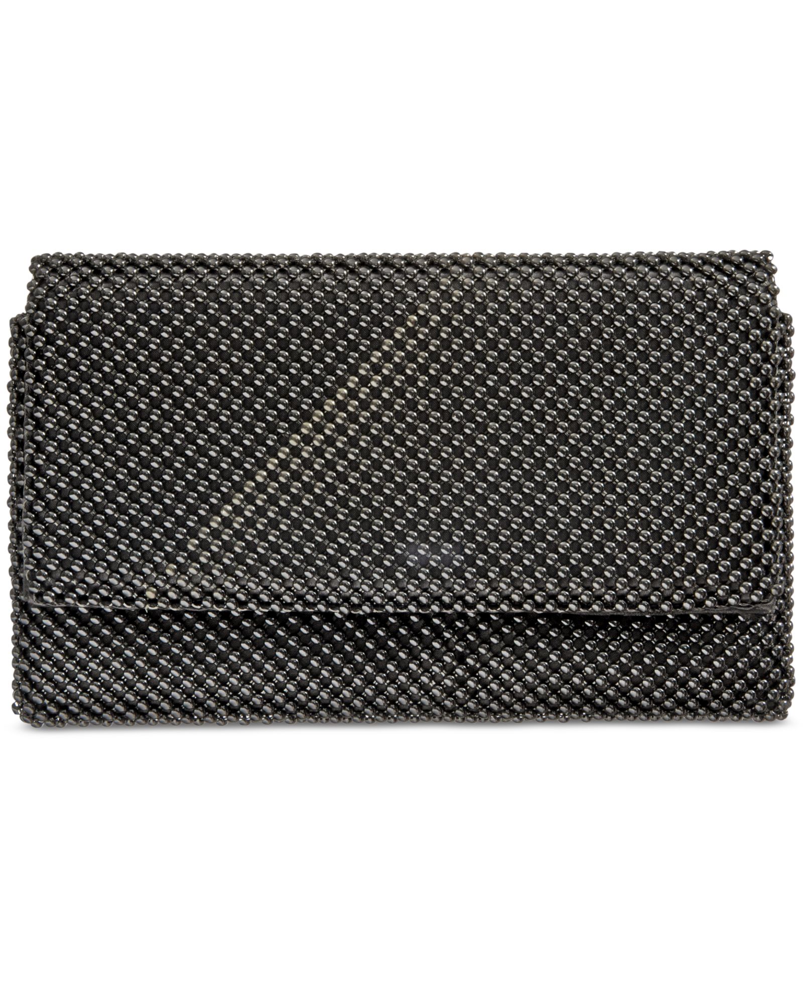 I.N.C. International Concepts clutch Prudence из блестящей сетки