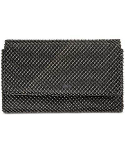 I.N.C. International Concepts Prudence Shiny Mesh Clutch, Exclusively at Macy's