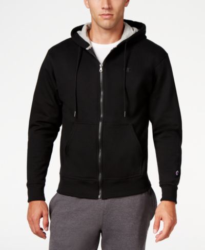 Мужской Champion Powerblend Fleece Full Zip Hoodie