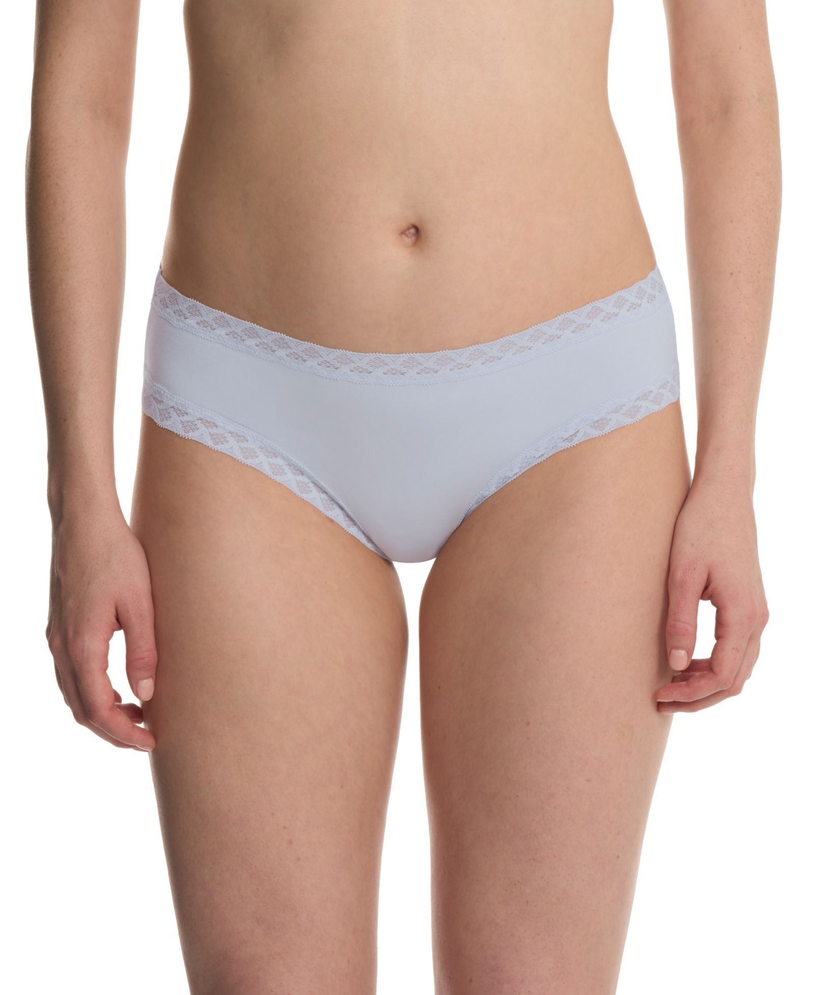 Natori Women's Bliss Lace-Trim Cotton Brief Underwear 156058