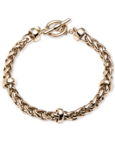 Lauren Ralph Lauren массивный браслет с застежкой-зажимом