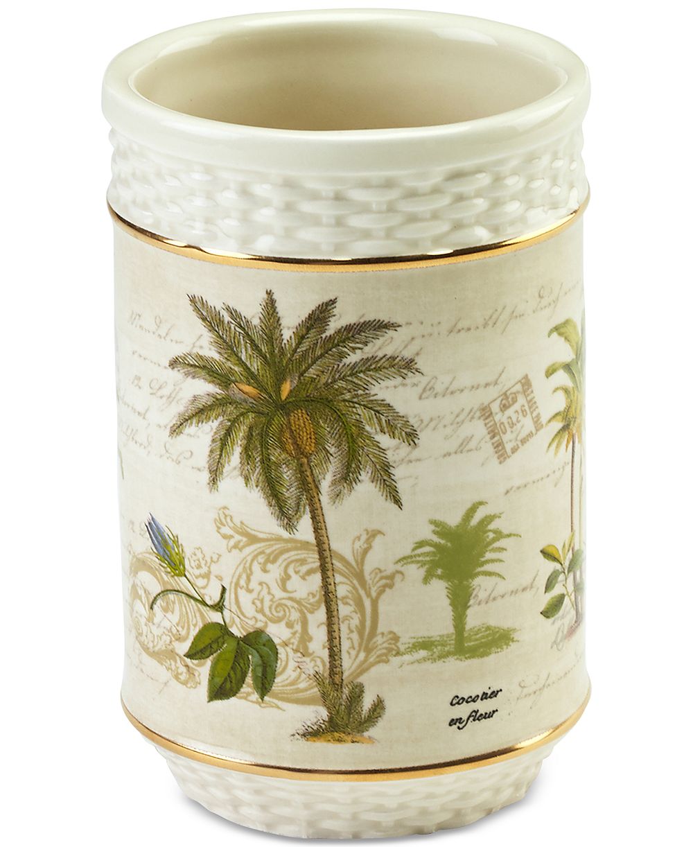 Стакан керамический Avanti Colony Palm Tree Textured