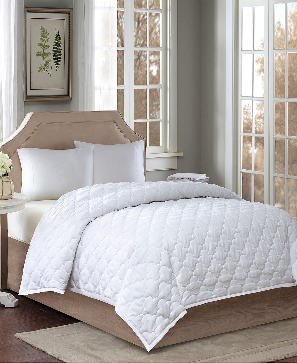 Madison Park WonderWool Quilted Down-Alternative Blanket, Full/Queen