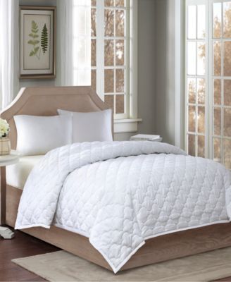 Madison Park WonderWool Quilted Down-Alternative Blanket, Full/Queen