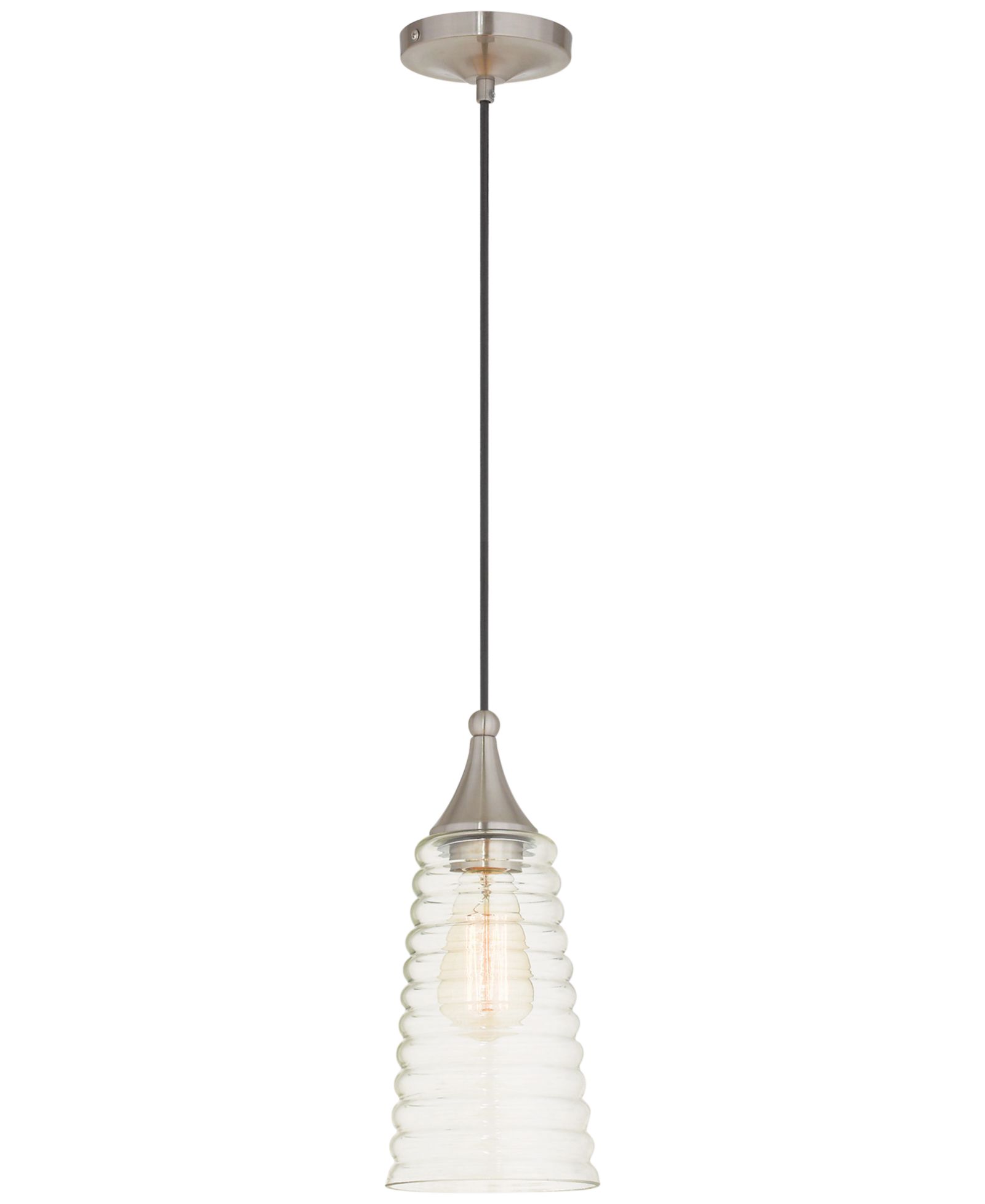 Livex Signature 1-Light 6" Mini Pendant