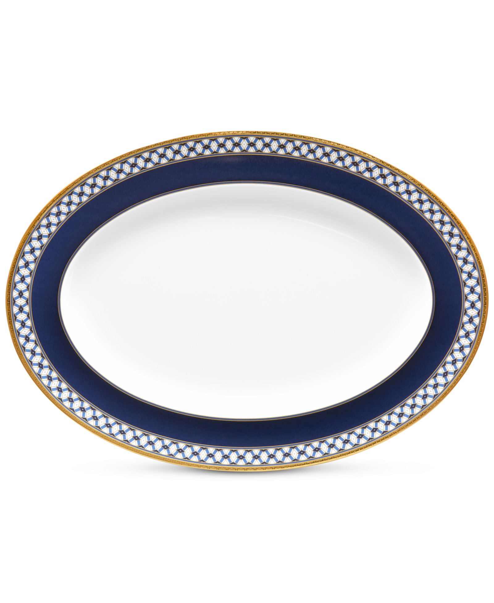 Noritake Blueshire Oval Platter, 14"