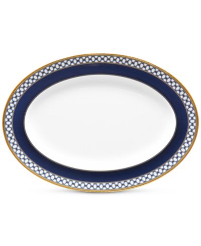 Noritake Blueshire Oval Platter, 14"