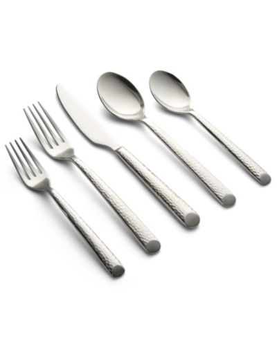 Столовый набор Cambridge Elsa Mirror Hammered, 20-Pc., на 4 персоны