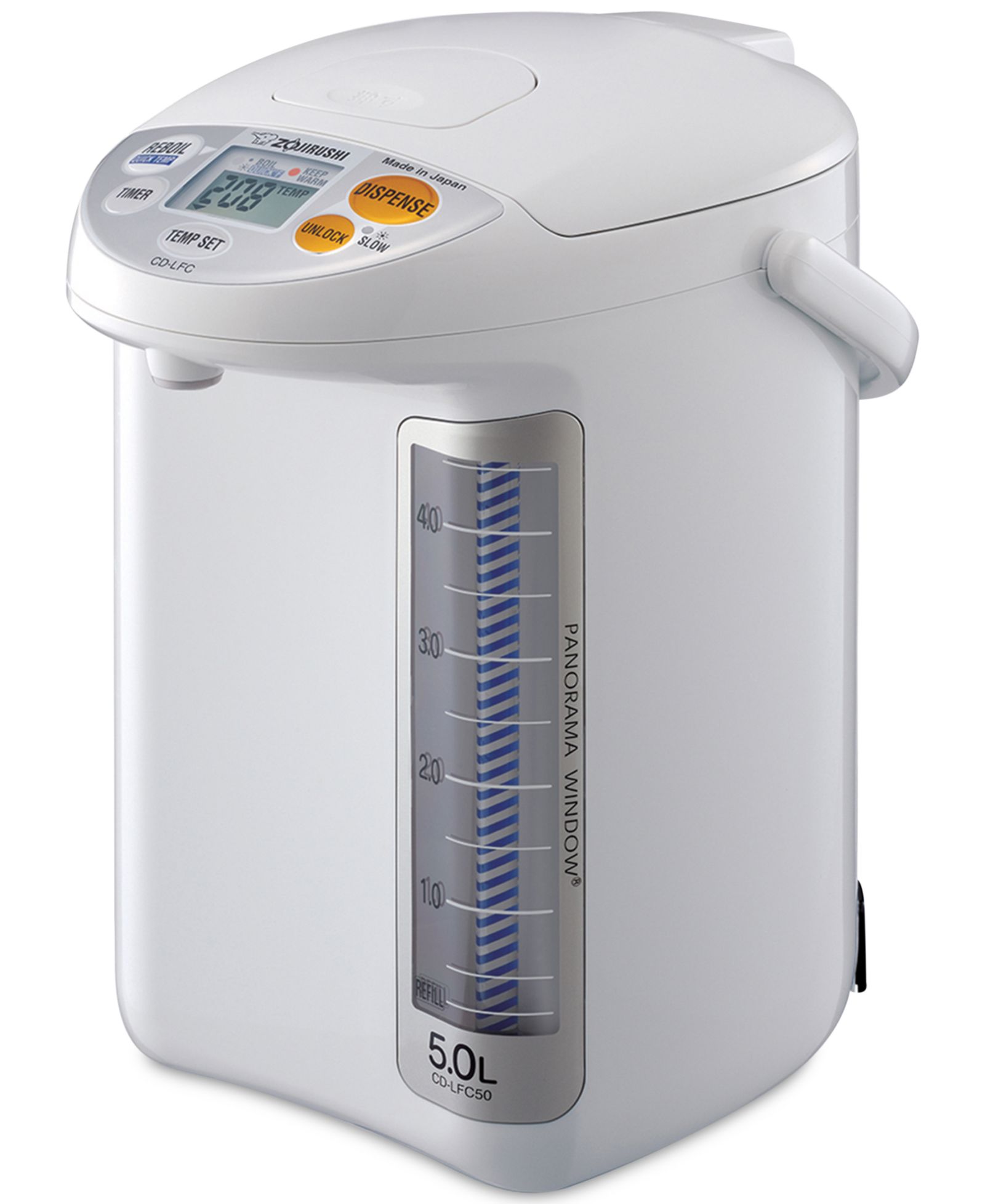 Zojirushi CD-LFC50WA водонагреватель и подогреватель Panorama Window Micom, 5L