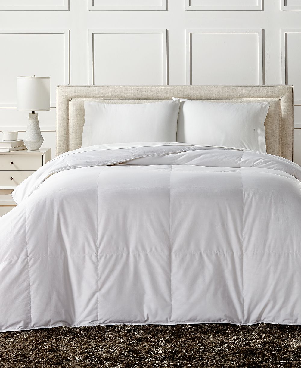 Charter Club White Down Lightweight Comforter, Twin, Exclusively at Macy’s