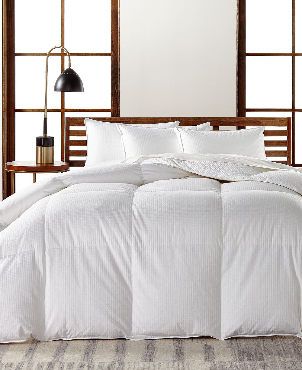 Hotel Collection European White Goose Down Medium Weight Hypoallergenic UltraClean Down Comforter, Twin, Exclusively at Macy’s