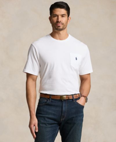 Polo Ralph Lauren Мужская футболка с карманом, крой Big & Tall