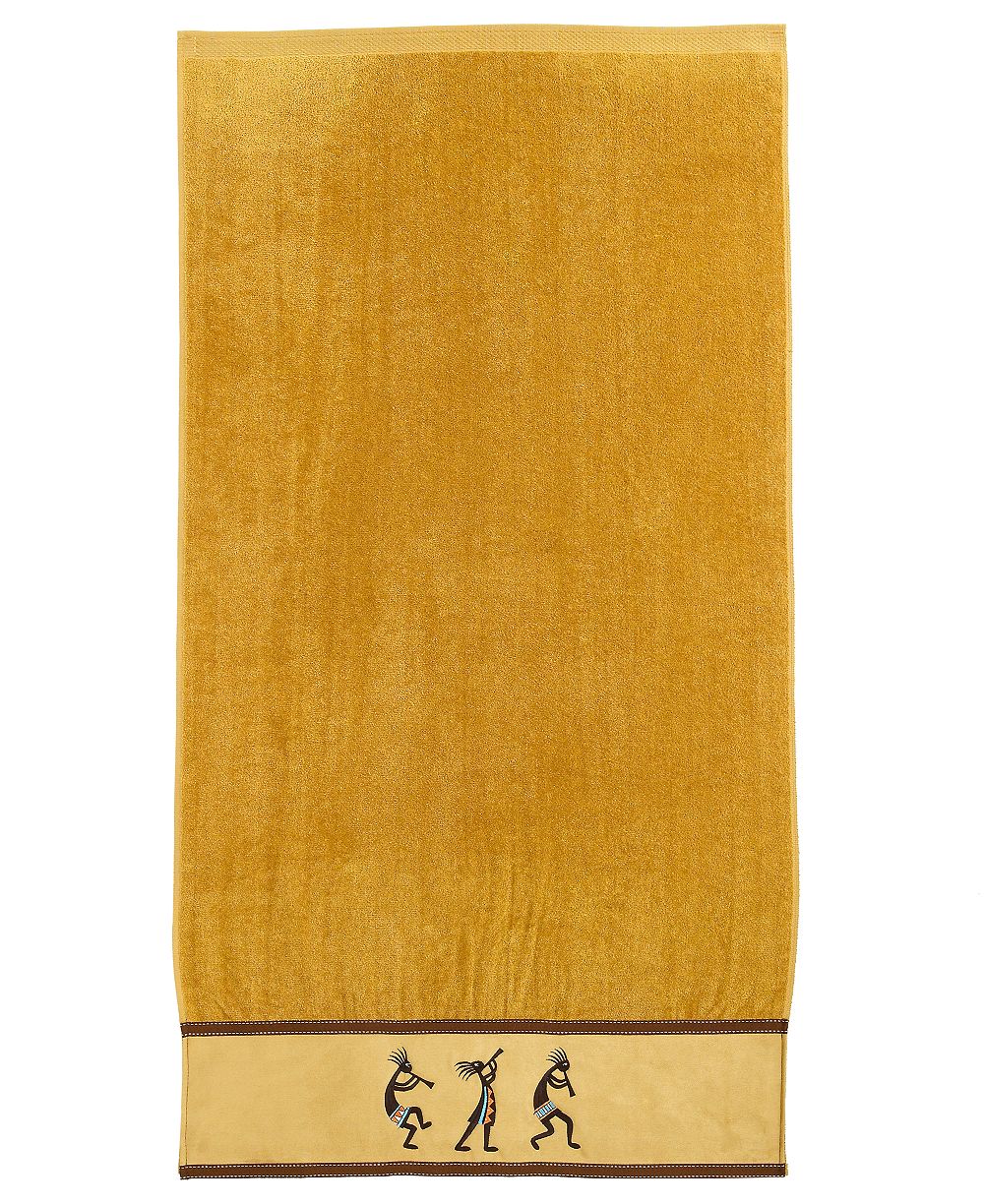 Полотенце для ванной Avanti Kokopelli Saddle-stitching FrameCotton, 27" x 50"