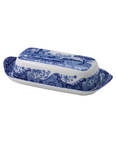 Spode Blue Italian блюдо для масла