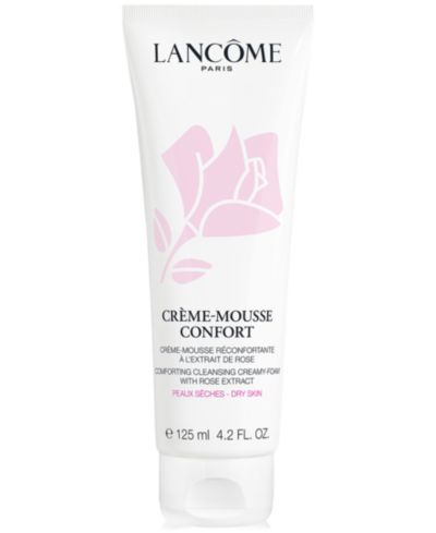 Lancôme Crème Mousse Confort Creamy Foaming Cleanser, 4.2 fl oz.
