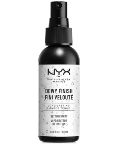 NYX Professional Makeup, спрей-фиксатор для макияжа - Dewy Finish, 2.03-oz.