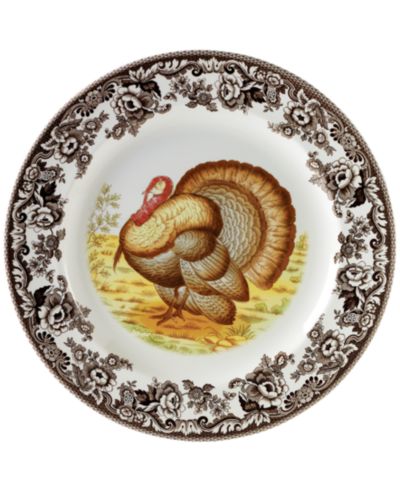 Spode Woodland Turkey Dinner Plate