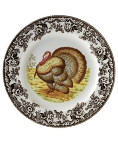 Салатная тарелка Spode Woodland Turkey