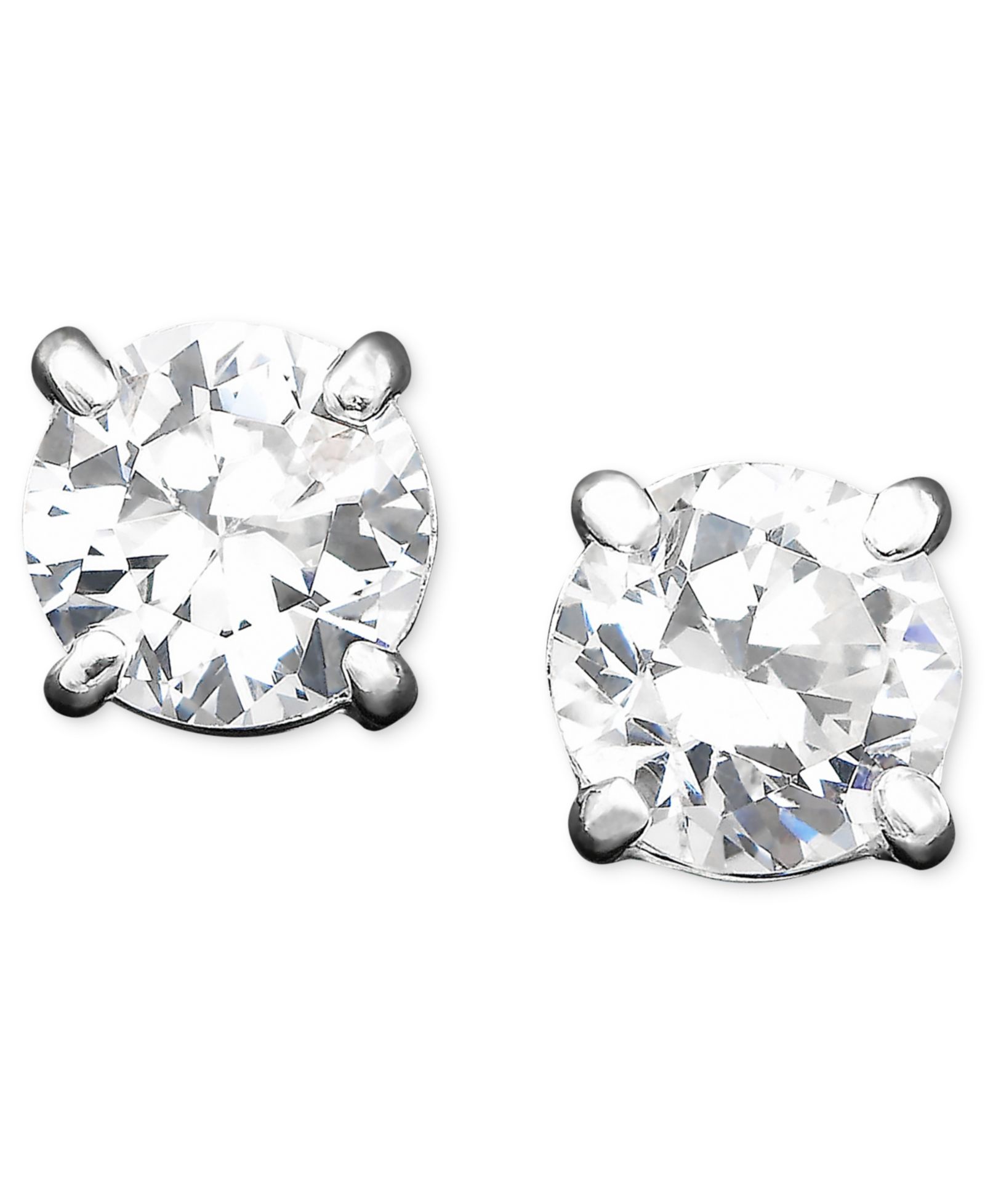 Lauren Ralph Lauren серьги с кубическим цирконием (4 mm)