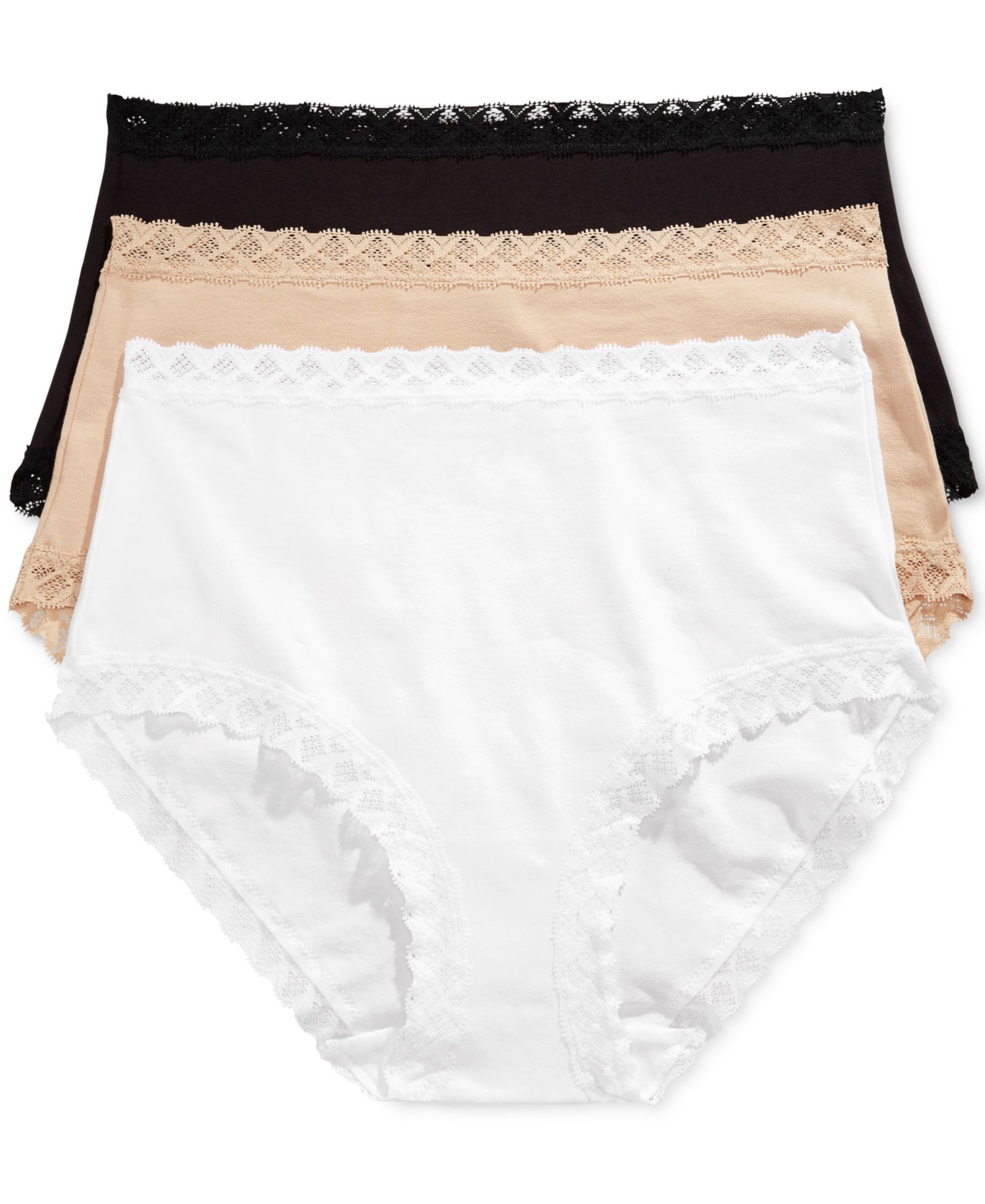 Natori Women's Bliss Full Brief 3-Pack Panty 755058MP