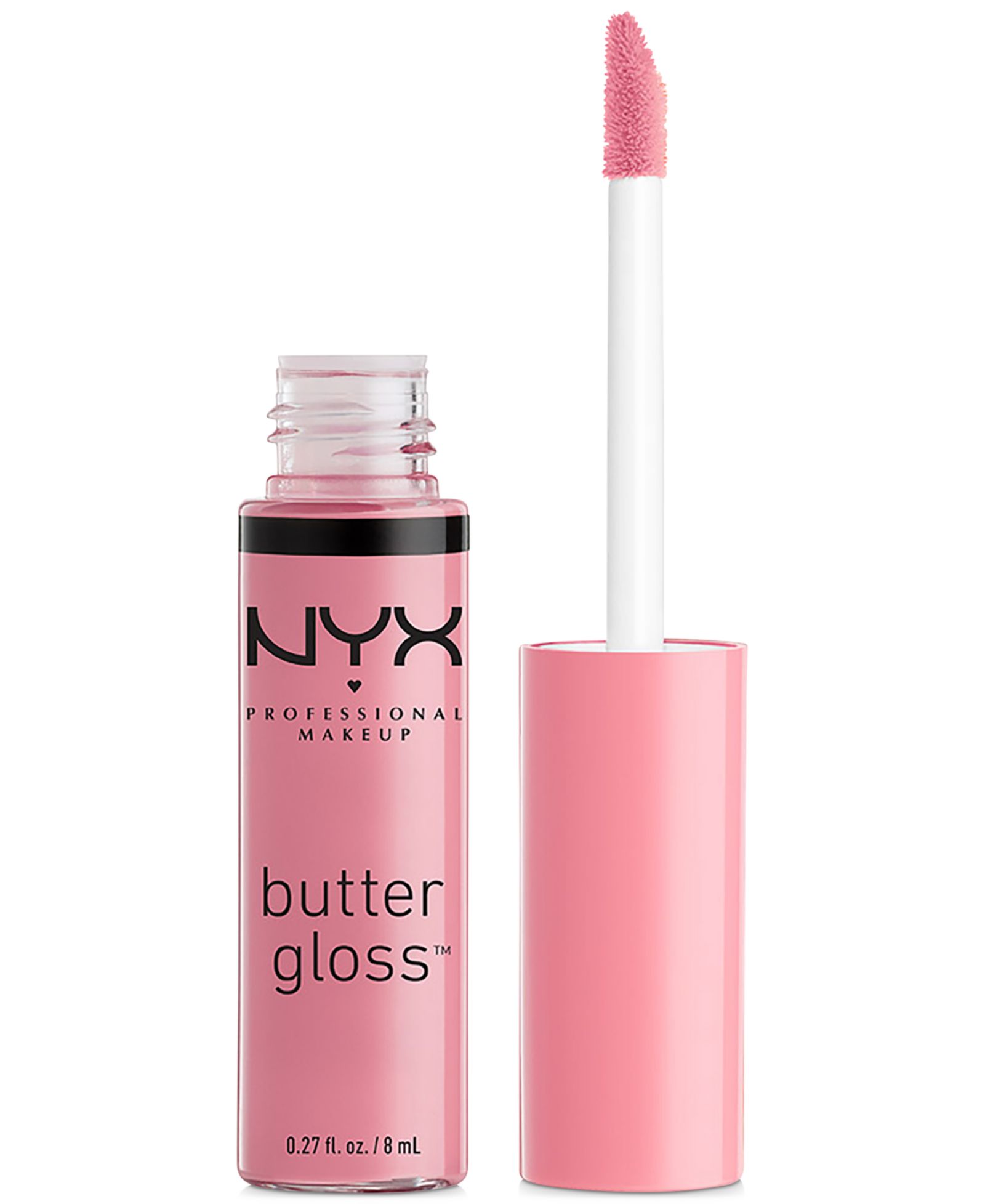 NYX Professional Makeup Butter Gloss нелипкий блеск для губ