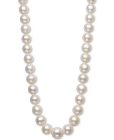 Belle de Mer ожерелье из натурального речного жемчуга Pearl A+ Cultured Freshwater Pearl Strand, 18" (11-13mm)