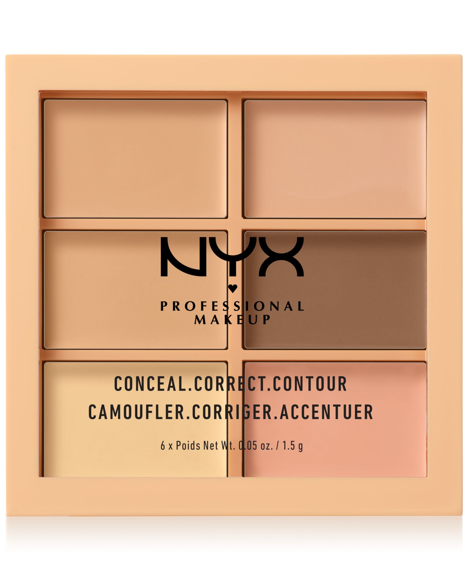 NYX Professional Makeup Conceal Correct Contour Palette Light