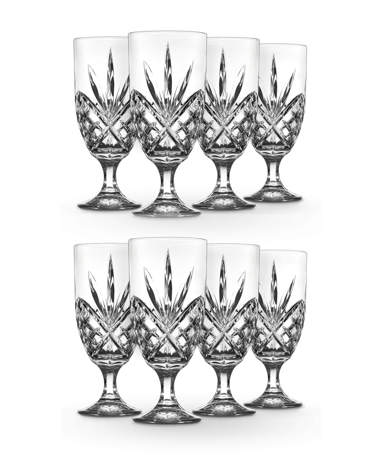 Бокалы для вина Godinger Dublin Crystal 8 шт.
