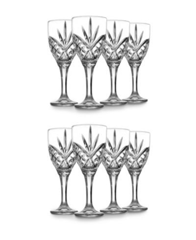 Godinger Dublin Crystal Goblets, Set of 8