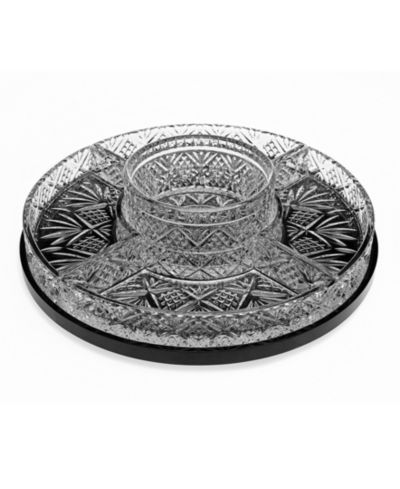 Godinger Dublin Crystal 5-Section Lazy Susan