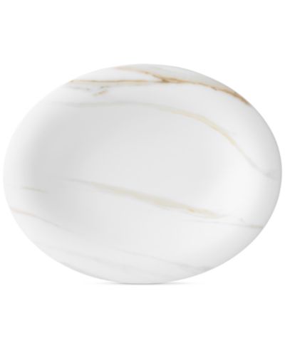 Vera Wang Wedgwood Venato Imperial Collection Oval Vegetable Bowl