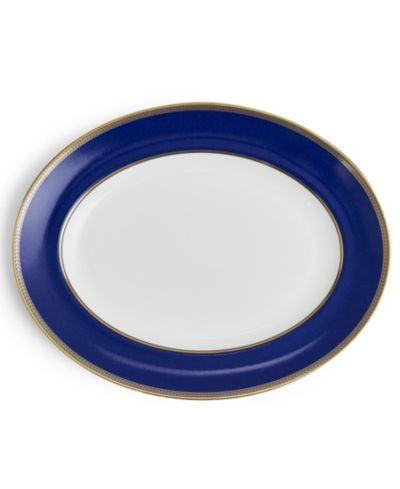 Овальное блюдо Wedgwood Renaissance Gold 13.75"