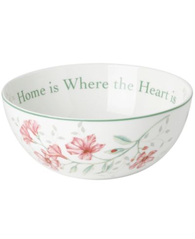 Lenox Butterfly Meadow Serving Bowl, Home Is Where the Heart Is
