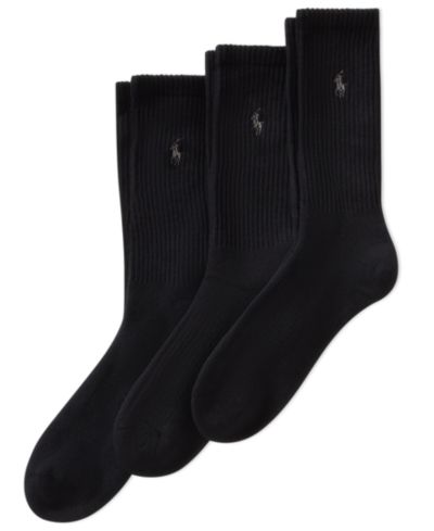 Polo Ralph Lauren Мужские классические носки, 3-Pack