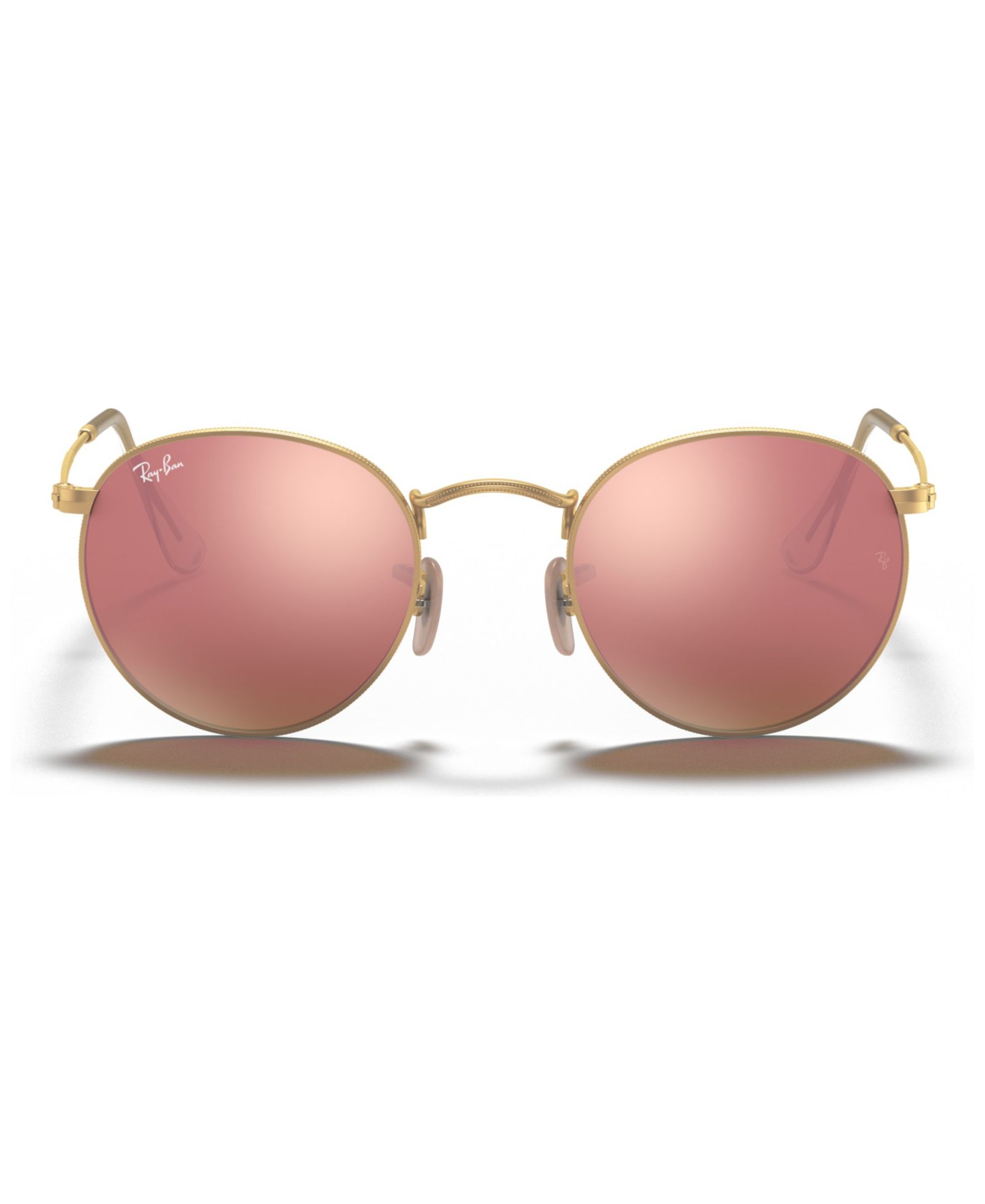 Ray-Ban солнцезащитные очки, RB3447 ROUND FLASH LENSES