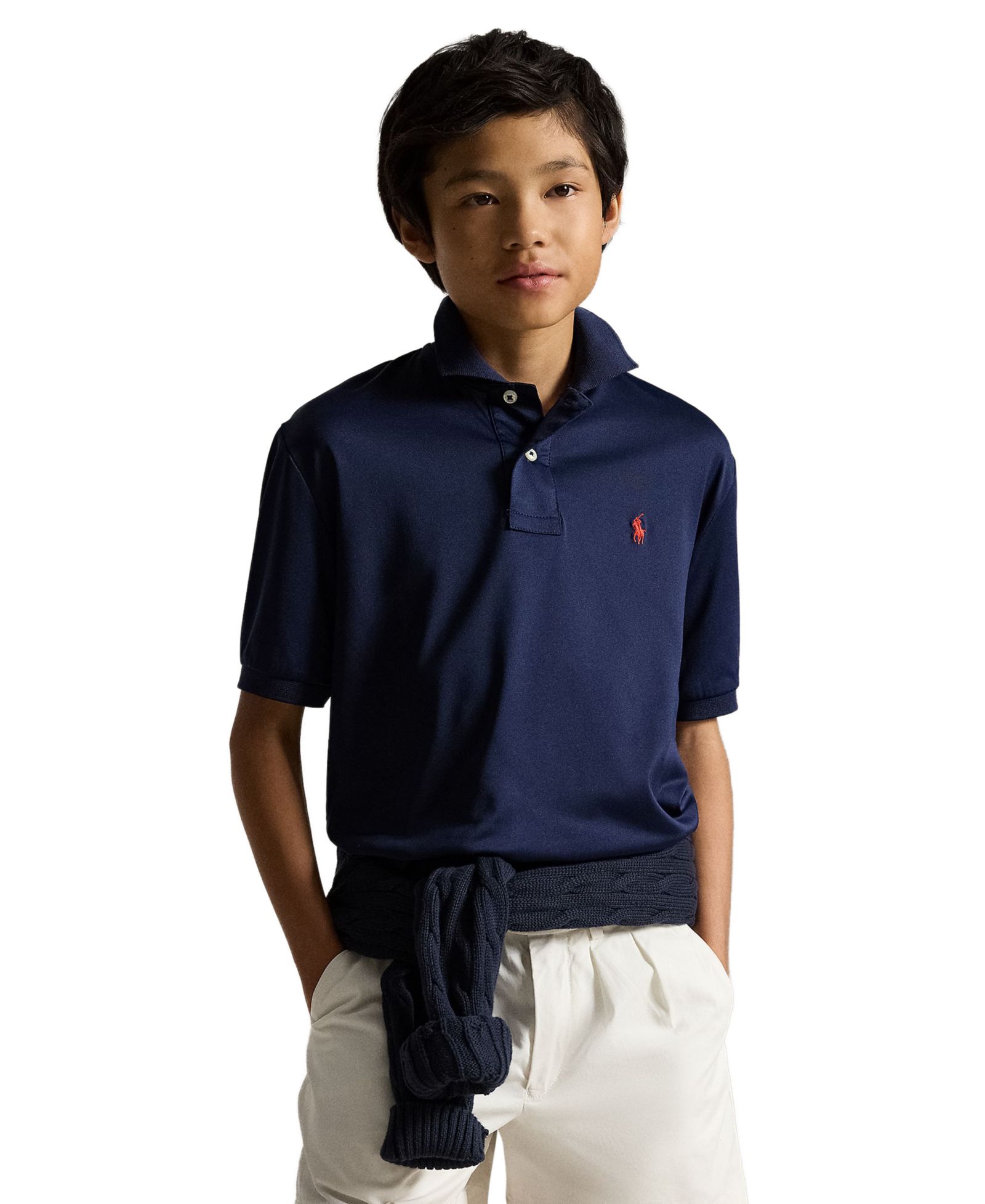 Поло Ralph Lauren Boys' 8-20 Performance Jersey