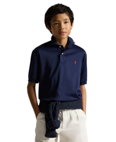 Поло Ralph Lauren Boys' 8-20 Performance Jersey