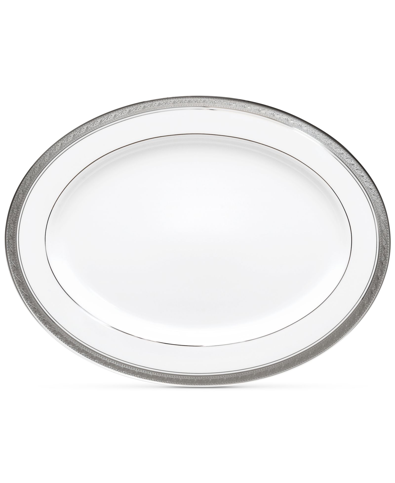 Noritake Crestwood Platinum Oval Platter