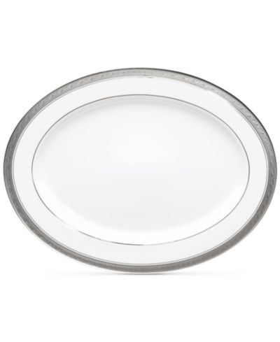 Noritake Crestwood Platinum Oval Platter
