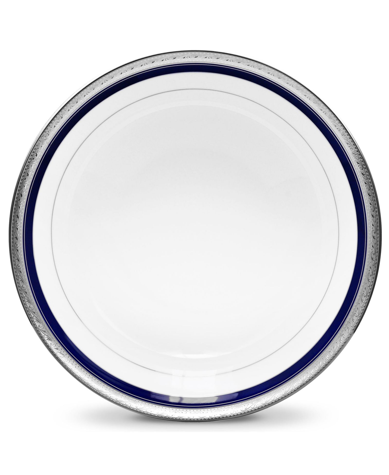 Noritake Crestwood Cobalt Platinum Round Vegetable Bowl, 9", 40 oz.